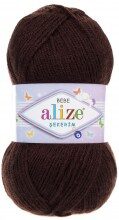 Пряжа Alize Sekerim Bebe 493 каштановый