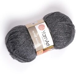 Пряжа YarnArt Alpine Alpaca 436 т. серый