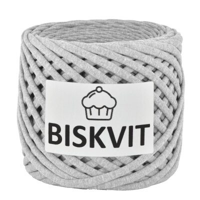 Пряжа Biskvit Серый меланж