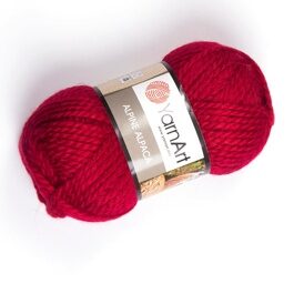 Пряжа YarnArt Alpine Alpaca 434 красный